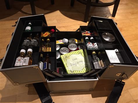 Portable Bar From Tackle Box Case Awesome Idea And T Booze Liquor