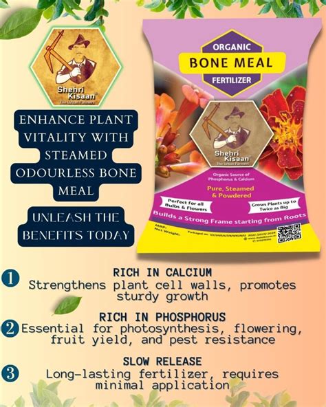 Organic Bone Meal Fertilizer For Plants - SHERI KISAAN