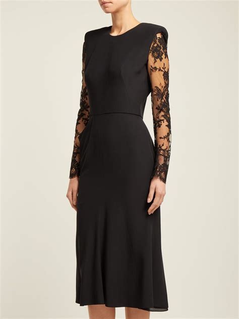 Crepe, Alexander Macqueen, Lace Dress, Midi Dress, Beautiful Outfits ...