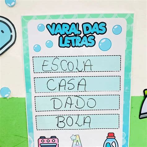 VARAL DAS LETRAS Uma Lavanderia Do Alfabeto Como Recurso Para