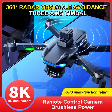 S Pro Axis Gimbal Obstacle Avoidance Brushless Quadcopter