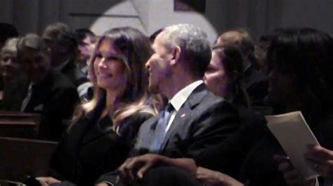 Barack Obama Makes Melania Trump Smile Cnn Video