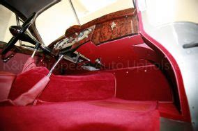 Gallery: Jaguar XK120 FHC Red Interior – K&H European Auto Upholstery