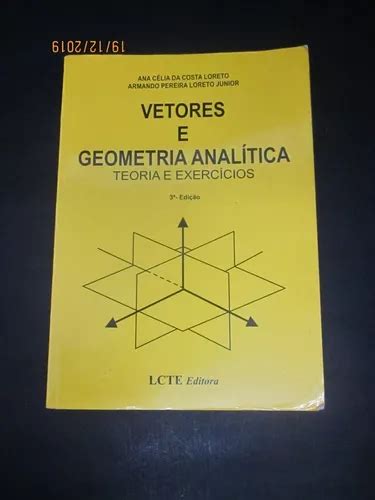 Livro Vetores E Geometria Analítica Exercícios E Teoria Parcelamento