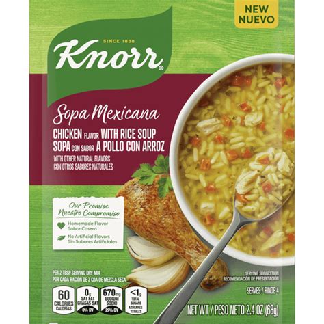 Knorr Sopa Mexicana Dry Soup Mix Chicken With Rice Oz Shop