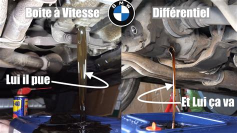 Changement D Huile Boite Vitesse Et Diff Rentiel Bmw E I Youtube