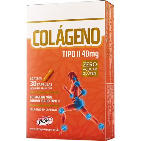 Col Geno Tipo Ii Mg C Psulas Produto Drogaria Pop