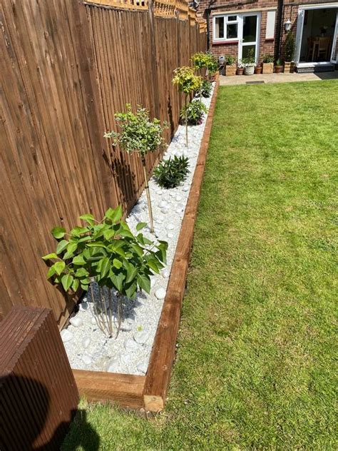Beautiful Landscape Ideas Along Fence Transform Your Boundary Into A