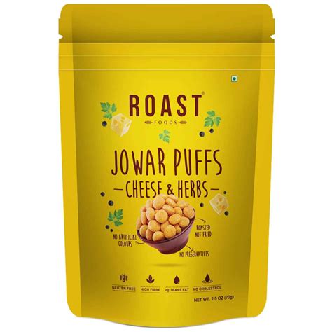 Buy Roast Jowar Puffs Cheese 70 Gm Manpasand Quicklly