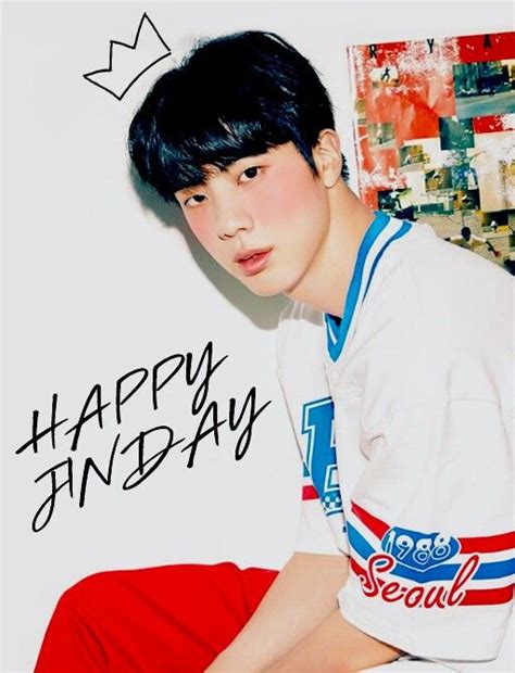 Happy Birthday World Wide Handsome Jin ♡♡♡ Birthday World Bts