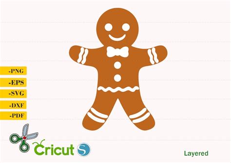 Lebkuchen Svg Lebkuchen Mann Svg Weihnachten Lebkuchen Svg Etsy