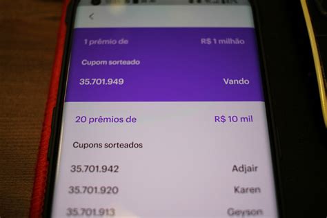 Nubank divulga nome do ganhador de R 1 milhão da promoção Nucoin Premiado