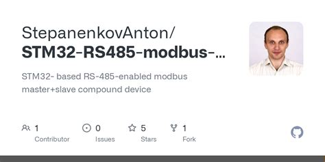 GitHub StepanenkovAnton STM32 RS485 Modbus Master Slave Controller