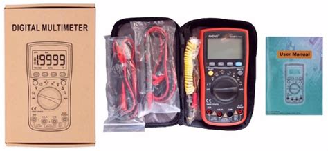 Chinese electronics products tested (148 tests): Aneng AN870 multimeter ...
