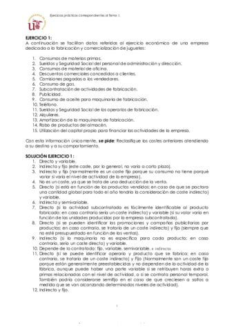 Soluci N Ejercicios T Pdf