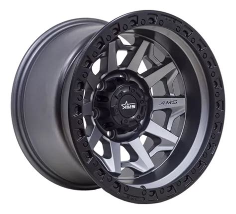 Llantas Aro 16x10 6x139 7 Et 25 Ams Gray Spider Set 4 Llant Cuotas