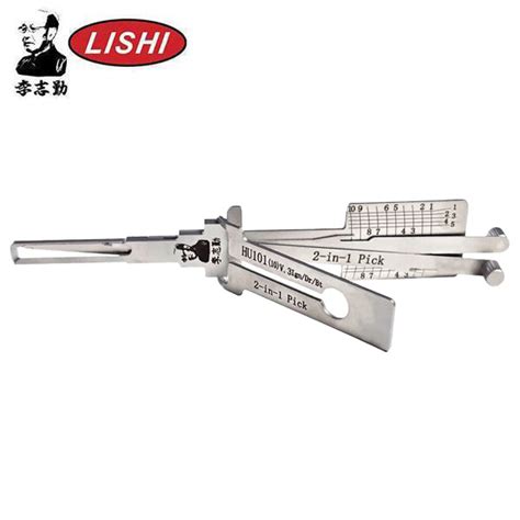 ORIGINAL LISHI - HU101 CutOut V3 Ford / 10-Cut / 2-in-1 Pick & Decoder ...