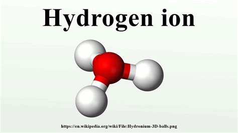 hydrogen ion