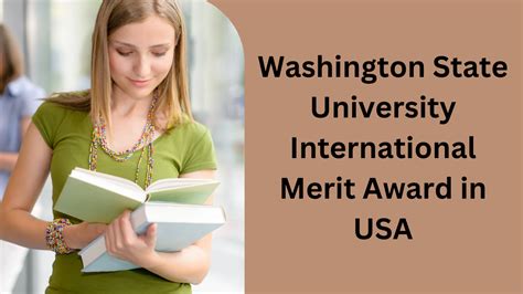 Washington State University International Merit Award In Usa