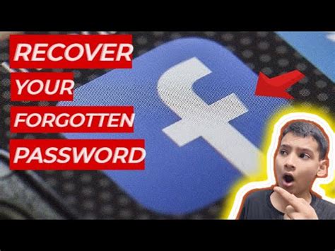 Recover Your Facebook Password YouTube