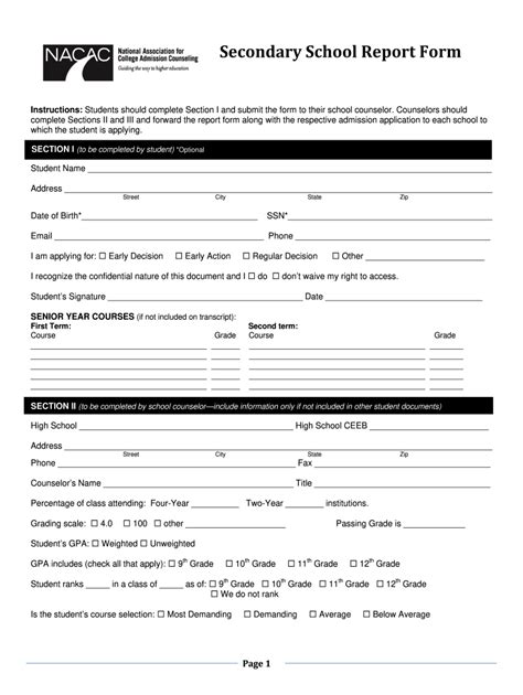 Nacac School Report Fill Out Sign Online Dochub