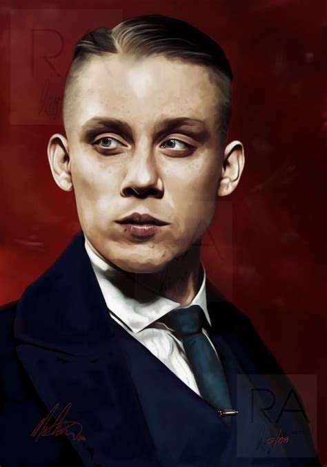 John Shelby Peaky Blinders Poster Print Joe Cole Dibujado A Etsy Espa A