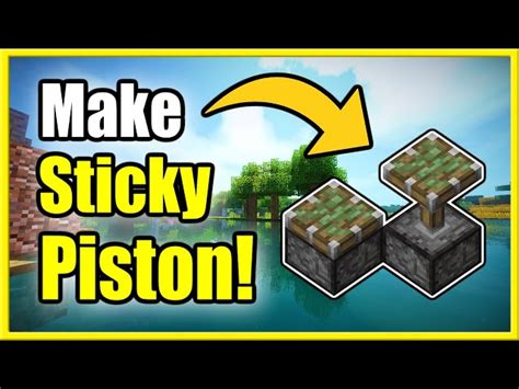 Piston Minecraft Recipe