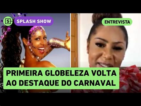 Valéria Valenssa relembra época de Globeleza 30 horas de pintura