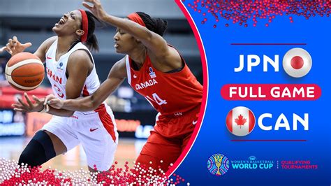 Japan V Canada Full Game Fiba Women S Basketball World Cup