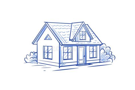 House Drawing Stock Vector