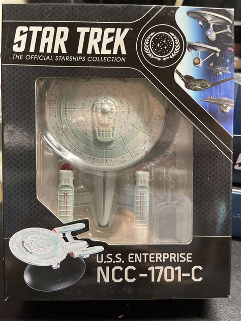 Eaglemoss Star Trek TNG USS Enterprise NCC 1701 C New W Small Mag EBay