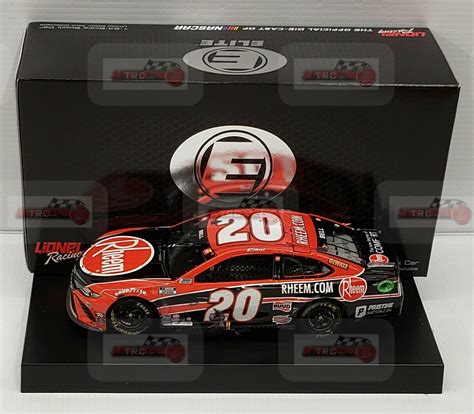 Christopher Bell 2021 Lionel #20 Rheem Daytona Road Course Raced Win ELITE 1/24 - TRC, Inc ...