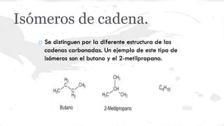 Qu Mica Isomer A De Los Hidrocarburos Ppt