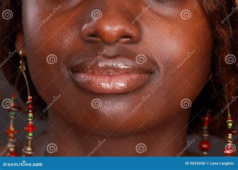 Belle Fille Africaine Photo Stock Image Du Femme Visage 9692058