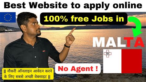 Top Website For Jobs In Malta Malta Free Single Work Permit