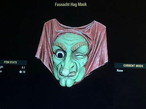 Fallout 76 Fasnacht Masks 2024 - Sybyl Arabella