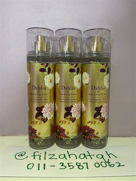 Bbw Dahlia Body Mist Beauty Personal Care Fragrance Deodorants On