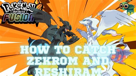 How To Catch Zekrom And Reshiram Pok Mon Infinite Fusion Youtube