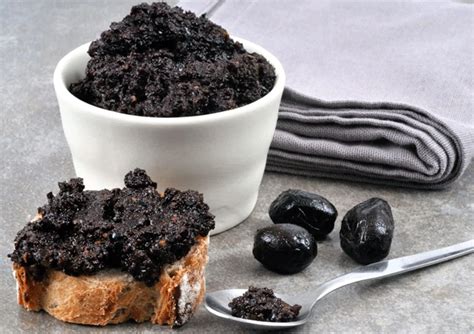 Tapenade D Olives Noires Ww Plat Et Recette