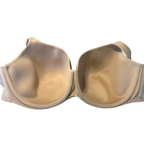 CACIQUE Bra Smooth Lightly Lined Balconette Bra Beige Gem