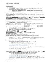 Stat Exam Cheat Sheet Pdf Stat Exam Cheat Sheet