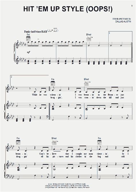 Hit 'Em Up Style Piano Sheet Music | OnlinePianist