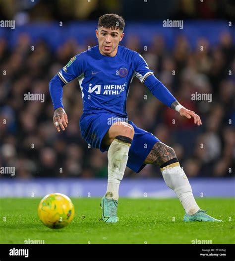 Enzo Fernandez Chelsea Carabao Hi Res Stock Photography And Images Alamy