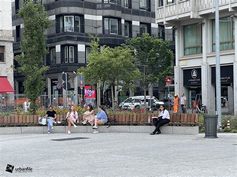 Milano Centro Storico Cantieri M Ripristino Arredo Urbano Largo