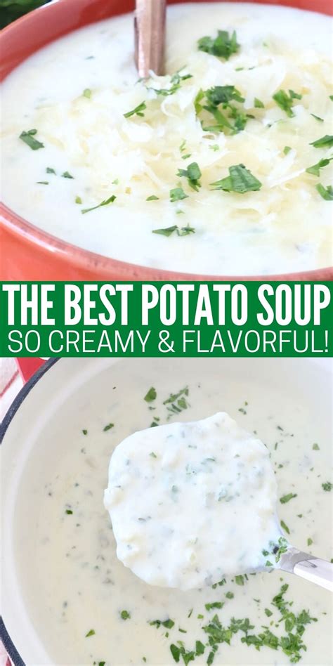 Easy Creamy Potato Soup Recipe Whitneybond