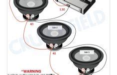 Subwoofer Wiring Diagrams — How To Wire Your Subs - Kicker Comp R 12 ...