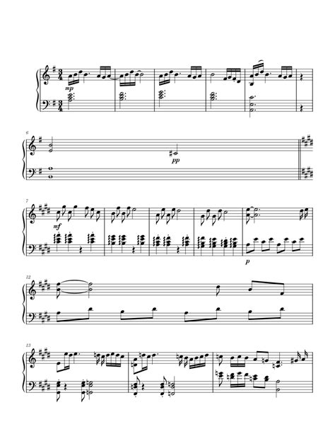 Pokemon The Series Xy Ash And Serena Ship Theme Sheet Music For Piano