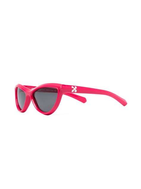 Off White Eyewear Lentes De Sol Atlanta Rosado Farfetch Mx