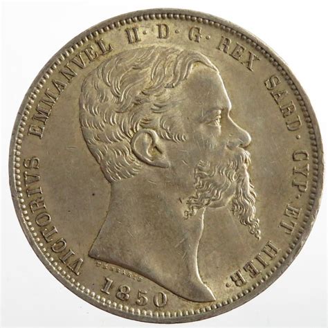 Vittorio Emanuele Ii Lire G Studio Numismatico Anzilotti