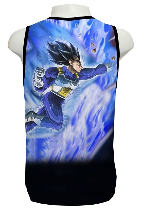 Camiseta Dragon Ball Super Vegeta Ultra Instinto Regata